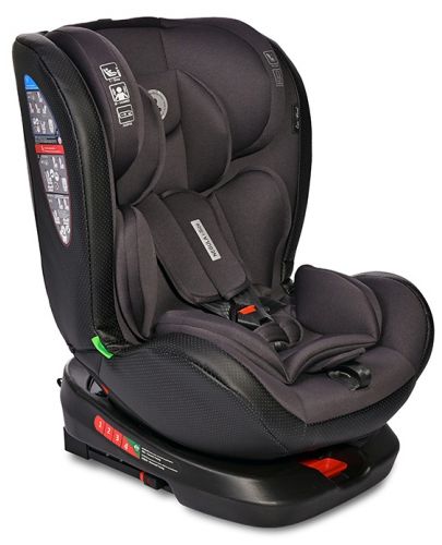 Столче за кола Lorelli - Nebula, i-Size, IsoFix, 40-150 cm, Black - 1