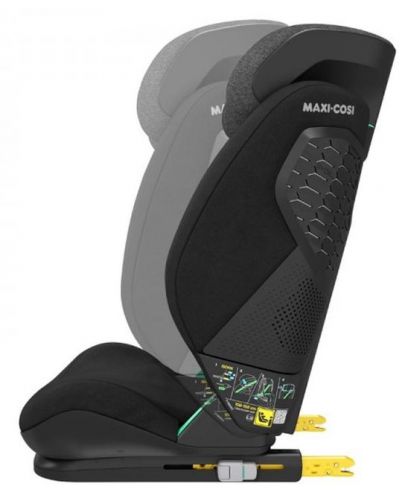 Стол за кола Maxi-Cosi - RodiFix Pro, 15-36 kg,  Authentic Black - 3
