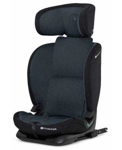 Столче за кола KinderKraft - Oneto3 i-Size, 9-36 kg, Graphite black  - 4