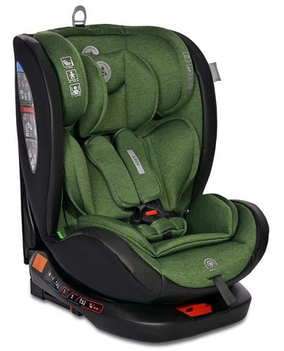 Столче за кола Lorelli - Ares, i-Size, IsoFix, 40-150 cm, Green - 1