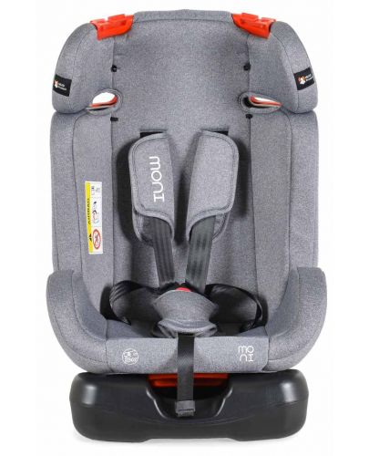 Столче за кола Moni - Dragon, 0-36 kg, сиво - 3