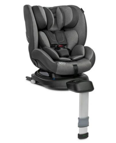 Столче за кола Caretero - Rio, IsoFix, i-Size, 40-105 cm, Grey  - 1