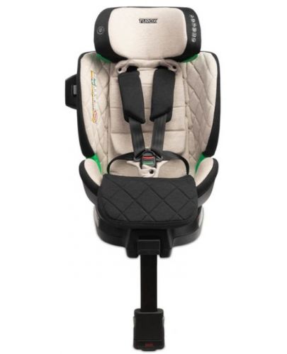 Столче за кола Caretero - Turox, i-Size, IsoFix, 40-150 cm, Beige - 5