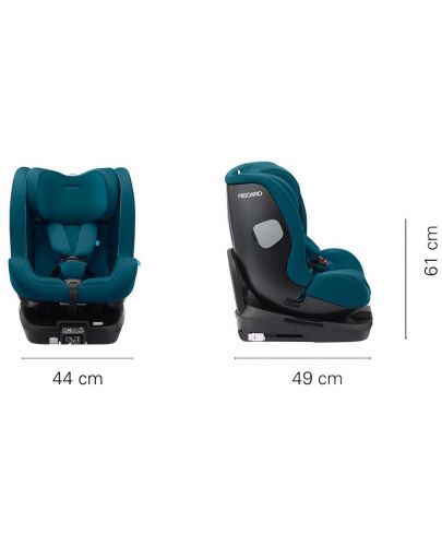 Столче за кола Recaro - Salia 125, 0-25 kg, Select Teal Green - 9