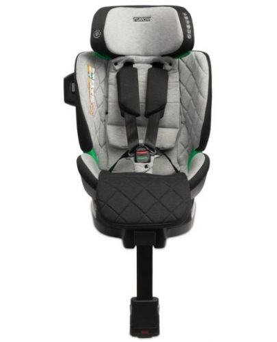 Столче за кола Caretero - Turox, i-Size, IsoFix, 40-150 cm, Grey - 5