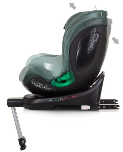 Столче за кола Chipolino - Максимус, 360°, I-Size, IsoFix, 40-150 cm, зелено - 5