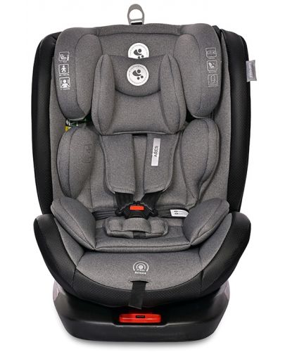 Столче за кола Lorelli - Ares, i-Size, IsoFix, 40-150 cm, Grey - 2