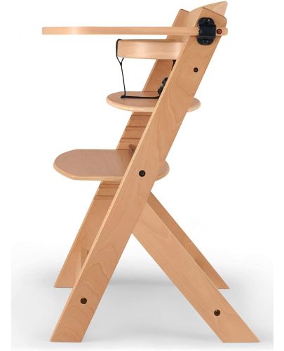 Столче за хранене KinderKraft - Enock, дървено - 3