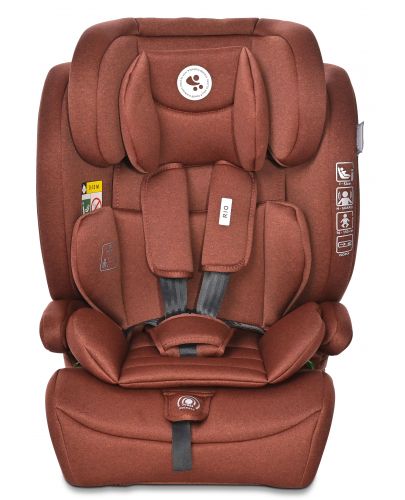 Столче за кола Lorelli - Rio, i-Size, IsoFix, 76-150 cm, Ginger - 2