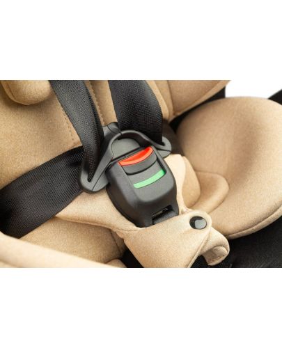 Столче за кола Caretero - Commo, IsoFix, i-Size, 40-150 cm, Beige - 10