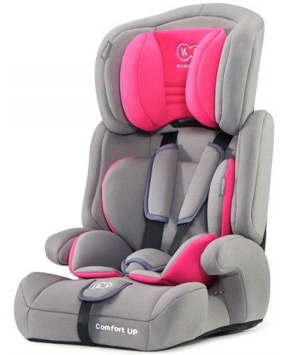 Столче за кола KinderKraft - Comfort Up, 9-36 kg, Розово - 4