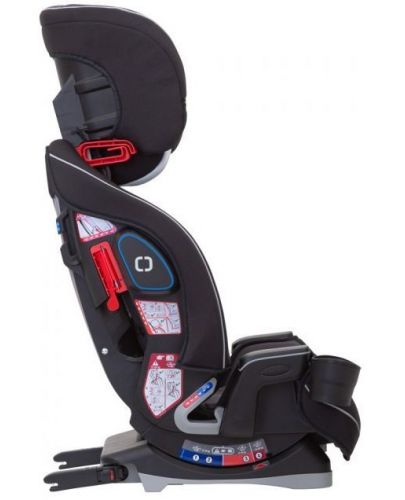 Столче за кола Graco - Slimfit Lx IsoCatch, 0-36 kg, Black - 6