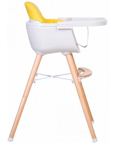 Столче за хранене 2 в 1 Buba Carino - Жълто - 5