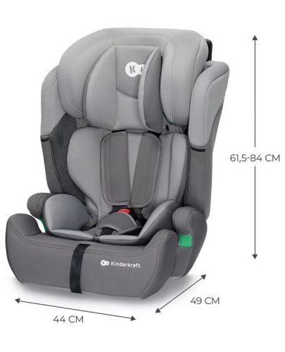 Стол за кола KinderKraft - Comfort Up, I-Size, 75-150 cm, розово - 10