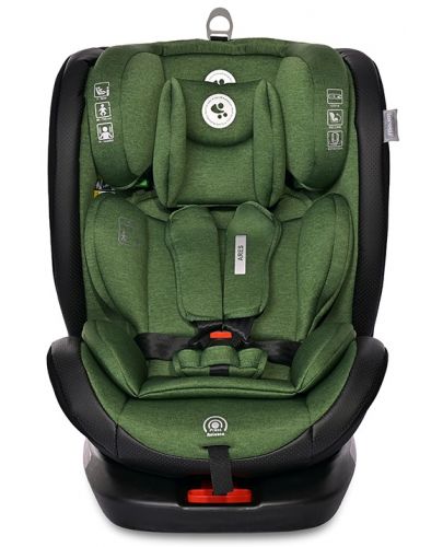 Столче за кола Lorelli - Ares, i-Size, IsoFix, 40-150 cm, Green - 2