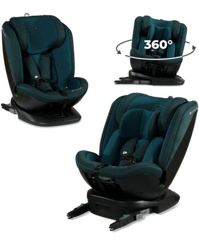 Столче за кола KinderКraft - Xpedition 2, i-Size 360°, 40-150 cm, Blue - 2