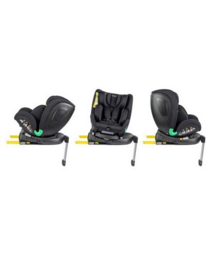 Столче за кола Bebe Confort - Evolve Fix, i-Size, IsoFix, 40-150 cm, Black - 5