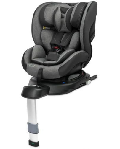 Столче за кола Caretero - Rio, IsoFix, i-Size, 40-105 cm, Grey  - 3