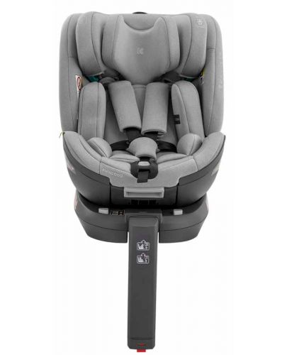 Столче за кола KikkaBoo - i-Conic, i-Size, 40-150 cm, Light Grey - 2