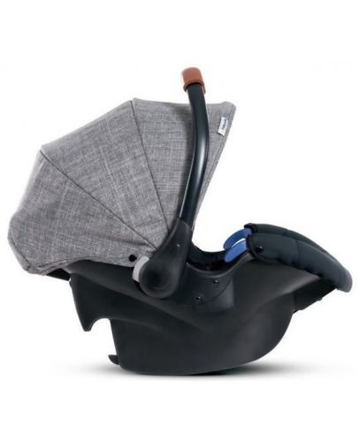 Столче за кола Hauck - Comfort fix, Melange grey - 2
