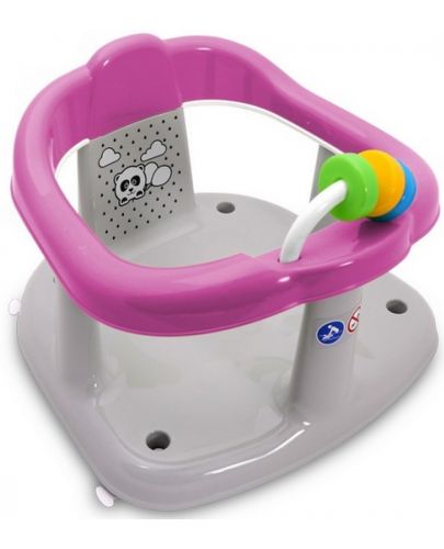 Lorelli Стол за къпане PANDA Pink - 1