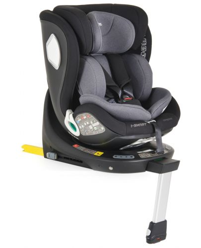 Столче за кола Cangaroo - i-Smart, i-Size, IsoFix, 40-150 cm, черно - 1