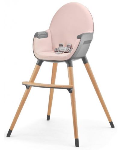 Столче за хранене 2 в 1 KinderKraft - Fini, розово - 3