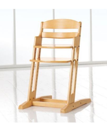 Столче за хранене BabyDan DanChair - High chair, Natural - 4