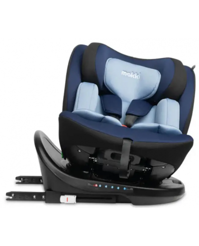 Столче за кола Caretero - Mokki, i-Size, IsoFix, 40-150 cm, Navy  - 9