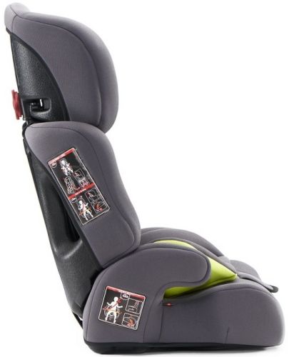 Столче за кола KinderKraft - Comfort Up, 9-36 kg, Зелено - 7