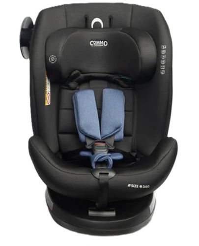 Столче за кола Caretero - Commo, IsoFix, i-Size, 40-150 cm, Navy - 4