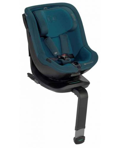 Столче за кола KinderKraft - I-Guard 360°, с IsoFix, 0 - 25 kg, Harbor Blue - 3