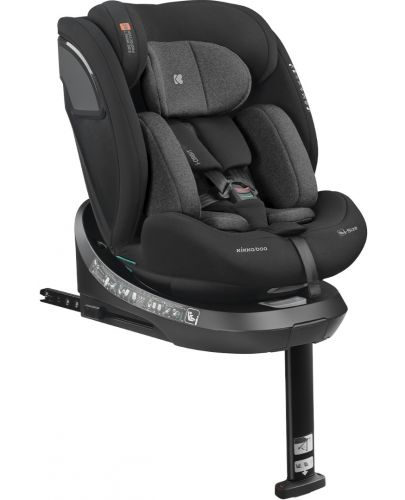 Стол за кола KikkaBoo - i-Orbit, IsoFix, i-Size, 40-150 cm, Dark Grey - 1