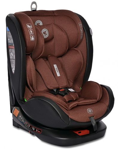 Столче за кола Lorelli - Ares, i-Size, IsoFix, 40-150 cm, Ginger - 1