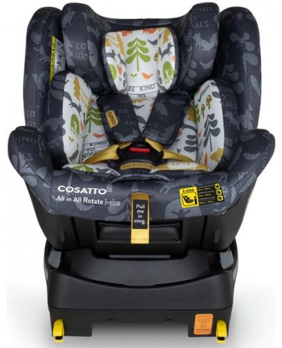 Столче за кола Cosatto - All in All Rotate, 0-36 kg, с IsoFix, I-Size, Nature Trail Shadow - 3