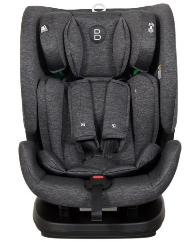 Столче за кола Belletti - Explorer, IsoFix, i-Size, 76-150 cm, Grey - 2