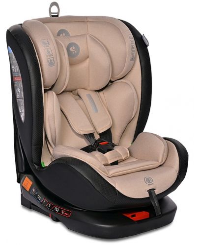 Столче за кола Lorelli - Ares, i-Size, IsoFix, 40-150 cm, Beige - 1