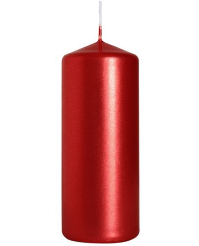 Свещ Bispol Aura - Червена, 150 g - 1