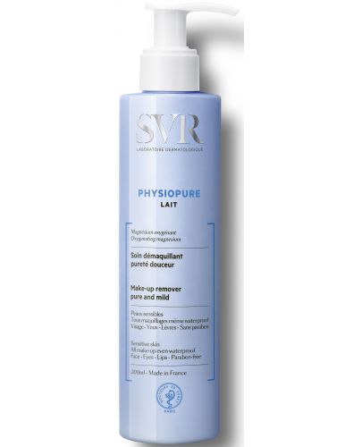 SVR Physiopure Почистващо мляко за лице, 200 ml - 1