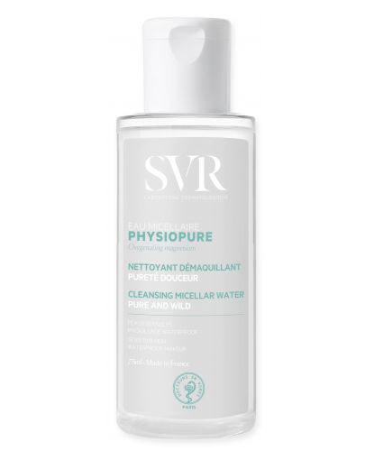 SVR Physiopure Почистваща мицеларна вода за лице, 75 ml - 2