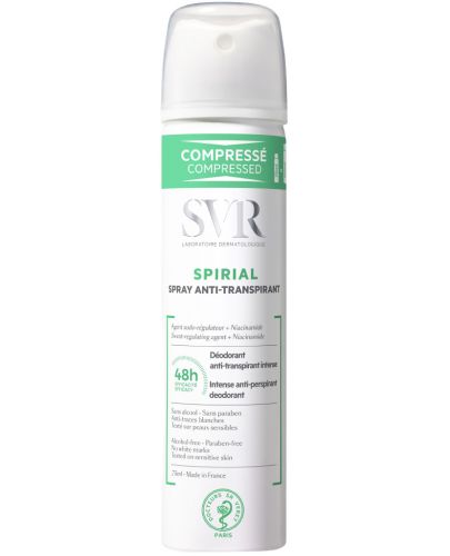 SVR Spirial Спрей против изпотяване, 75 ml - 1