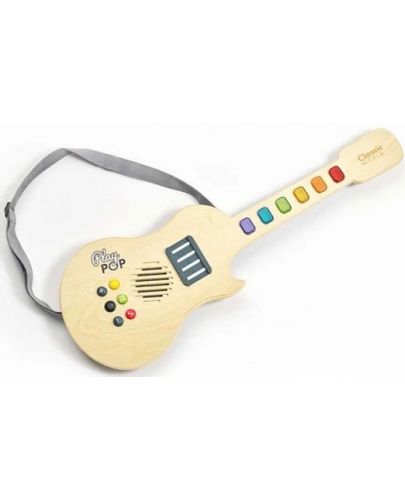 Светеща електрическа китара за деца Classic World  - 1