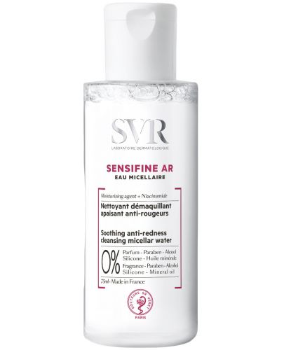 SVR Sensifine AR Мицеларна вода за лице, 75 ml - 1