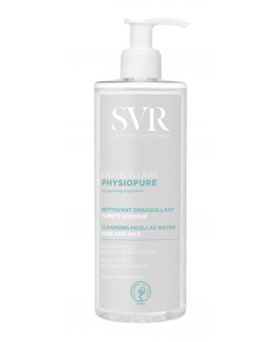 SVR Physiopure Почистваща мицеларна вода за лице, 400 ml - 1