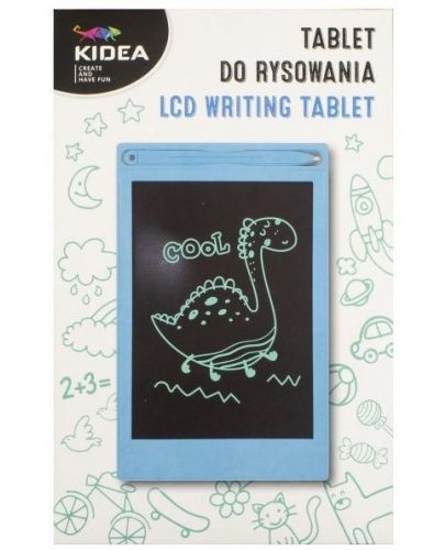Таблет за рисуване Kidea - LCD дисплей, син - 3