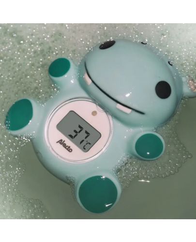 Термометър за стая и баня Alecto - Хипопотам - 7