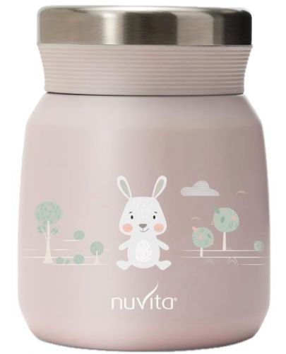 Термо кутия за храна Nuvita - 300 ml, English Rose - 1