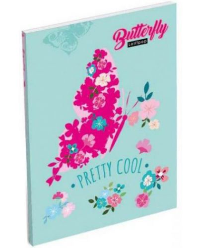 Тефтерче Lizzy Card Cute Butterfly - А7 - 1