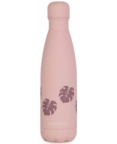 Термо бутилка Miniland - Terra, Leaves, 500 ml  - 1