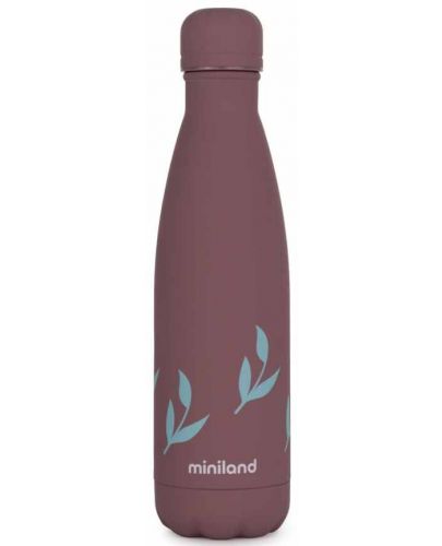 Термо бутилка Miniland - Terra, Flowers, 500 ml - 1